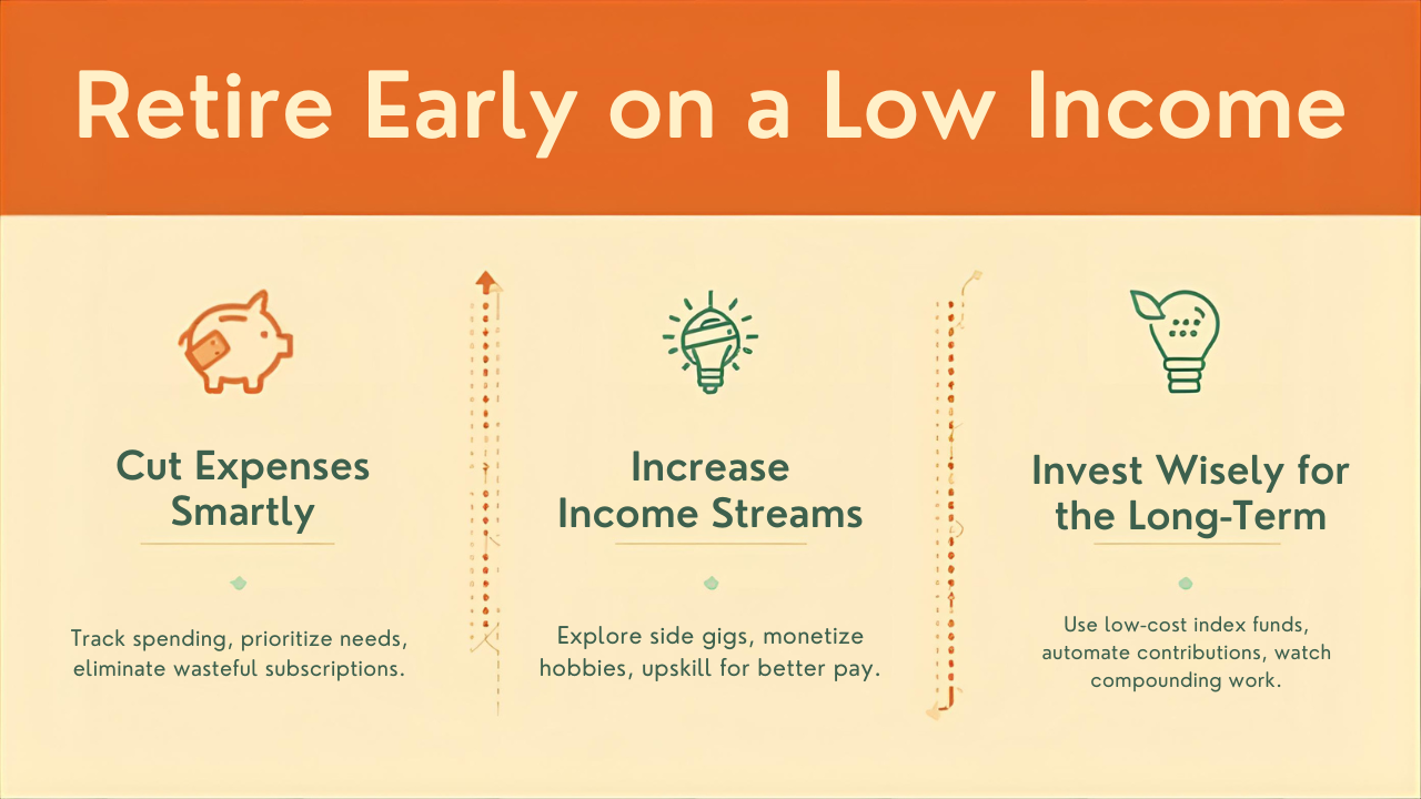 How to Retire Early with a Low Income
