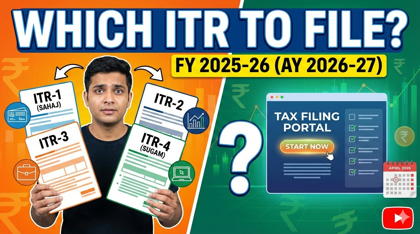 ITR should I file in FY 2025-26?