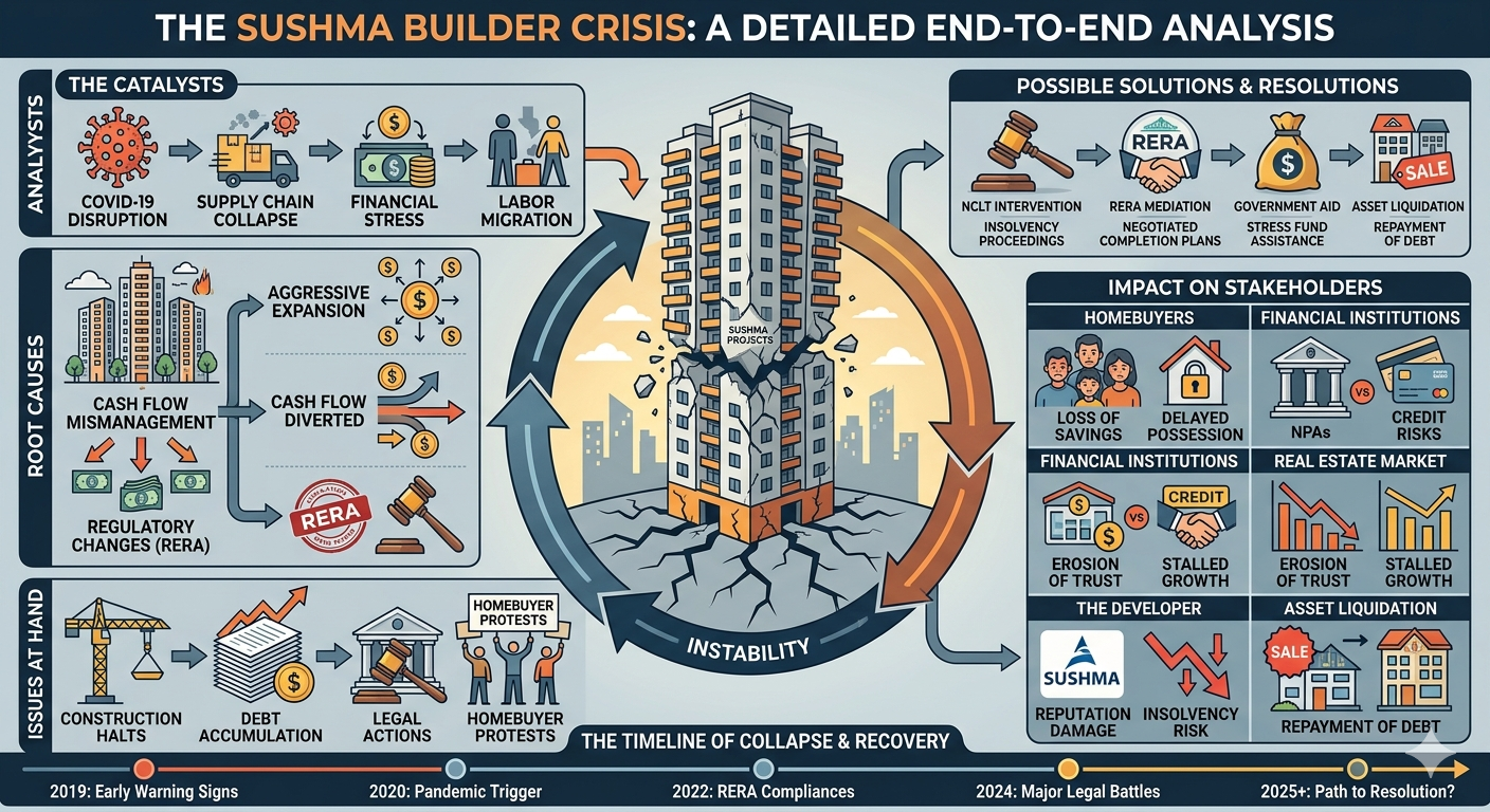 The Sushma Builder Crisis: A Detailed End‑to‑End Analysis