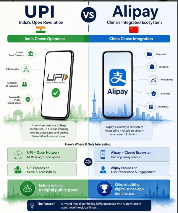 Ali pay vs UPI
